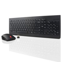 لينوفو 100 Wireless Keyboard & Mouse Combo أسود